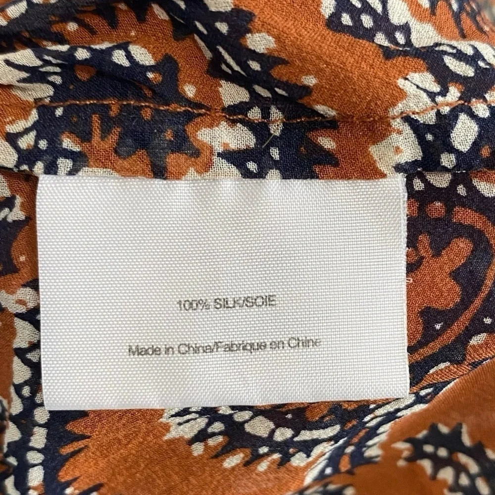 Tory Burch Sapello Paisley Silk Tunic - S China